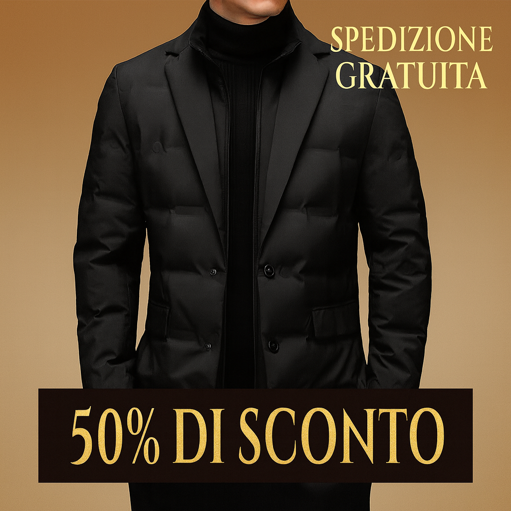 Aero600 Collection - Piumoni da uomo 2025 invernale Casual Business
